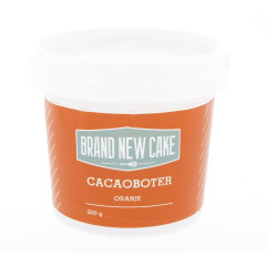 BrandNewCake Cacao butter coloured Orange 200g