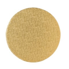 Cake Drum Gold Round Ø35.5cm