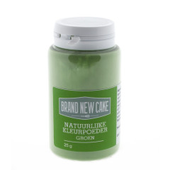 BrandNewCake Natural Colour Powder Green 25g (fat mass)