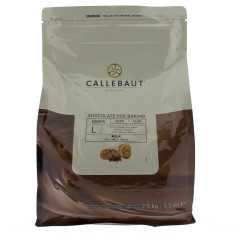Callebaut Bakeproof Chocolate Drops L Milk 2.5 kg.