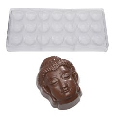 Bonbon mould Chocolate World Buddha (21) 27x35x19mm