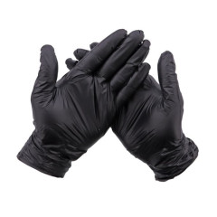 Disposable Gloves Black Eco Gloovy 100pcs. - Size L