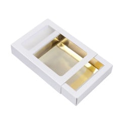 Chocolate Box Small GK1 White/Gold 26pcs