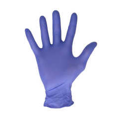 Disposable Gloves Purple Soft Nitrile 100pcs. - Size L