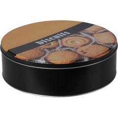 Biscuit tin Ø22x6,5cm