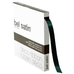 Ribbon Satin Dark Green 15mmx100m