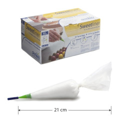 One Way Disposable Piping Bag (Corn) Transparent 50x 21x12cm