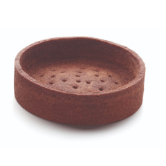 Pidy Sand Dough Tartelette Round Choco Ø8x2cm (96 pcs.)