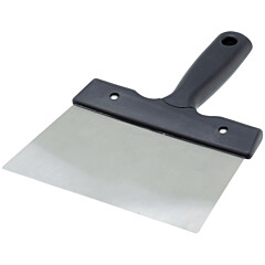 Plate scraper Prof. stainless steel (for chocolate) 18cm
