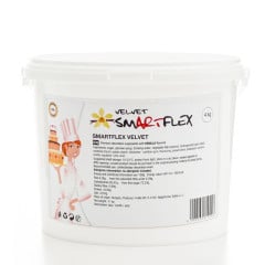 SmartFlex Fondant White Velvet Vanilla 4kg