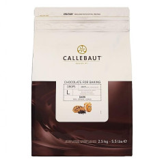 Callebaut Bakeproof Chocolate Drops L Pure 2.5 kg.