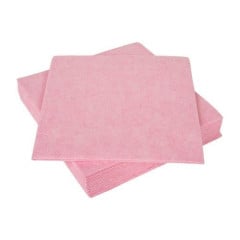 Fleece Cloth Pink 38x40cm 10pcs.