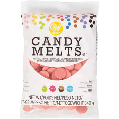 Wilton Candy Melts Light Red 340g