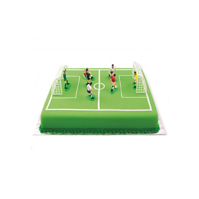 Footballers with Goals Cake set
