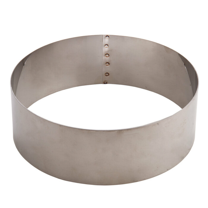 Cake ring stainless steel Ø6x3cm