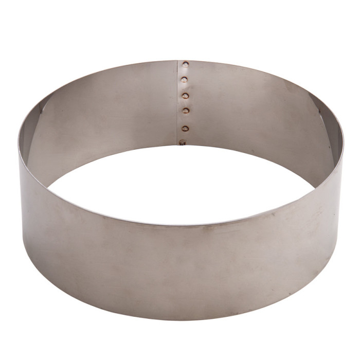 Cake ring stainless steel Ø16x5cm