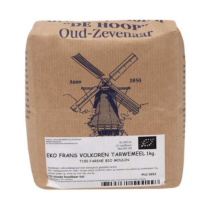 Molen de Hoop EKO French Wheat Flour T150 1kg (Farine Bio)