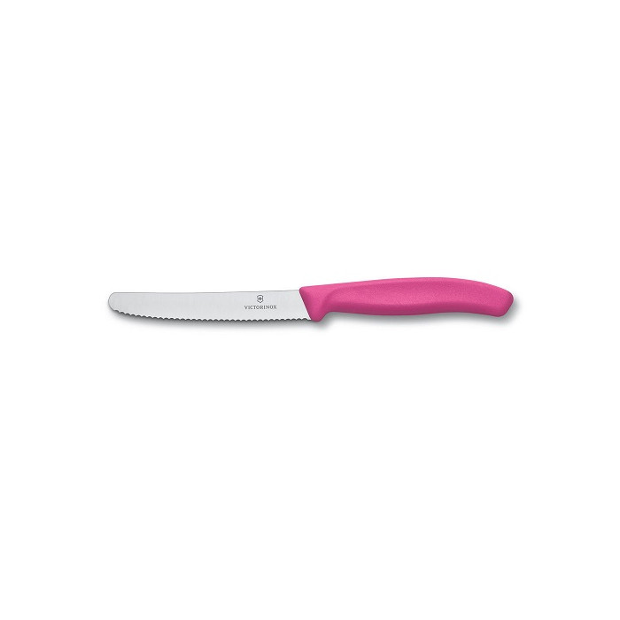Table knife Victorinox serrated Pink 10cm