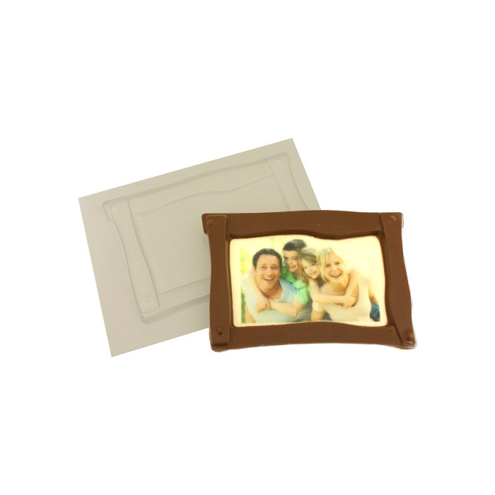 Chocolate mould Photo frame 165x110mm
