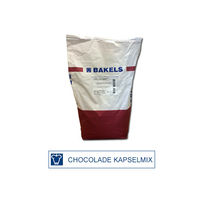 Bakels Chocolate Biscuit/Capsule mix Moscovian 15 kg