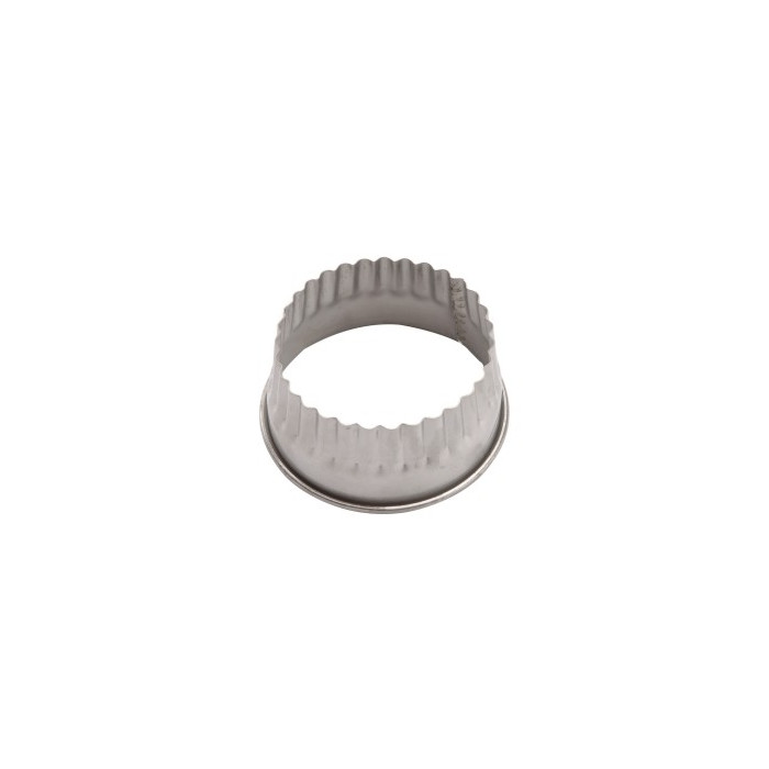 Professional round serrated stainless steel cutter Ø9cm