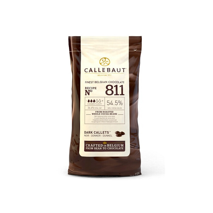 Callebaut Chocolate Callets Pure (811) 10 kg