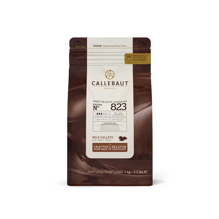 Callebaut Chocolate Callets Milk (823) 1kg
