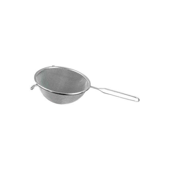 Sieve bulb stainless steel with handle, 22 cm
