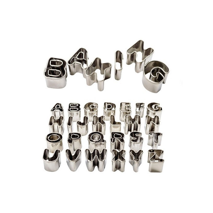 PME Cutter Set Alphabet & Numbers