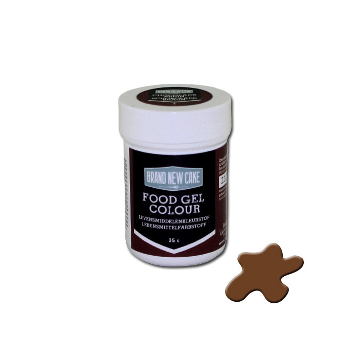 BrandNewCake Dye Gel Chocolate Brown 35gr
