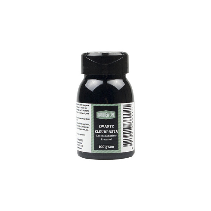 BrandNewCake Black Colourpaste 100 grams
