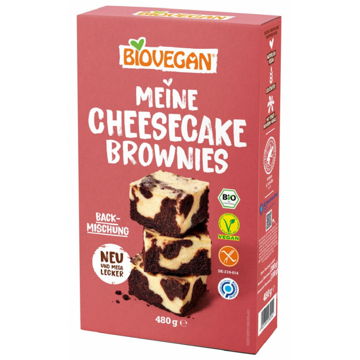 BioVegan Cheesecake Brownie Mix Organic 480g