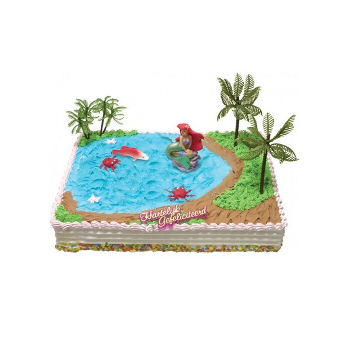 Little Mermaid cake set (Disney)