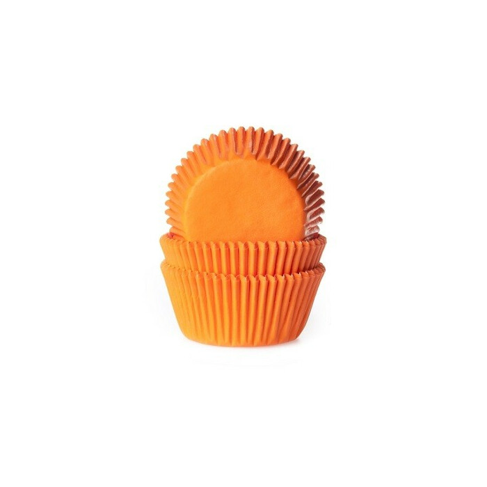 Cupcake Cups HoM Orange 50x33mm. 50pcs.