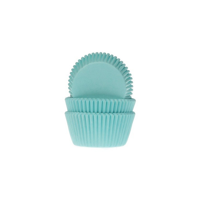Cupcake Cups HoM Turquoise 50x33mm. 50 pcs.