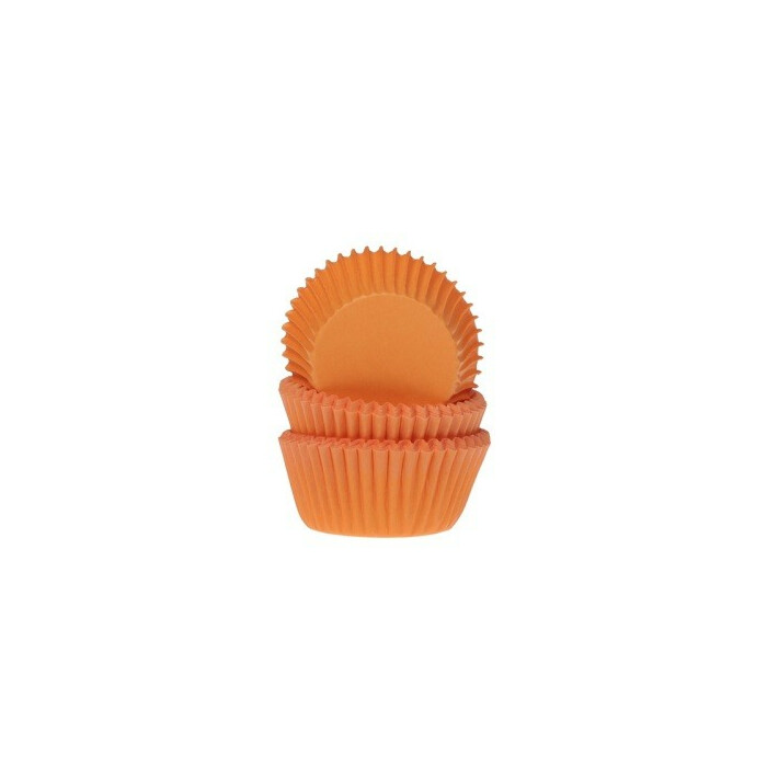 Cupcake Cups HoM MINI Orange 35x23mm. 60pcs.
