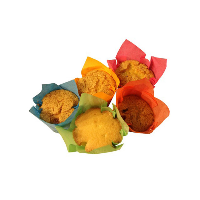 Cupcake - Muffin cup Tulip Small Colour Mix 750pcs.