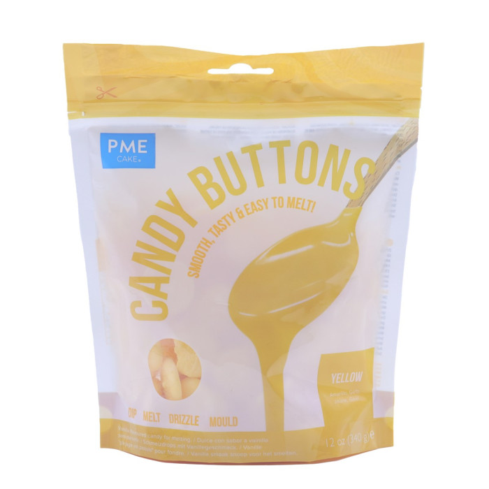PME Candy Buttons Yellow 340g