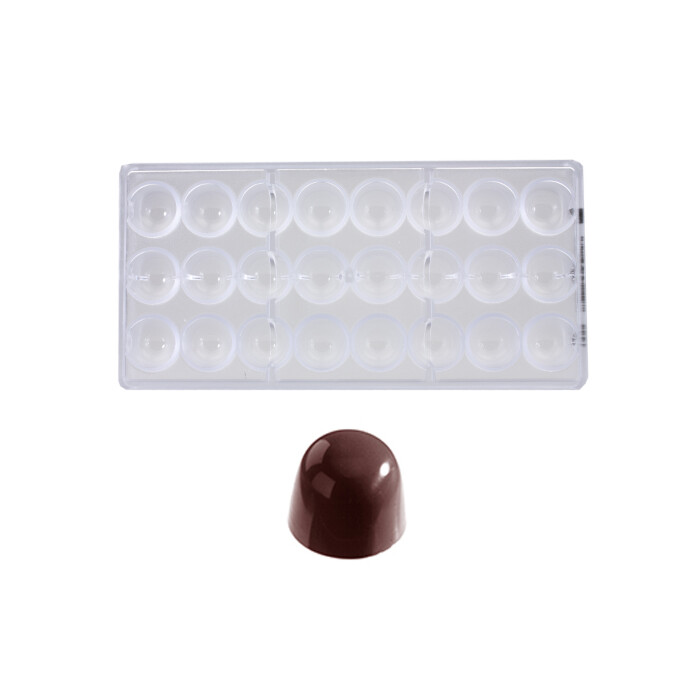 Bonbon mould Chocolate World Cone (24x) Ø29x25 mm