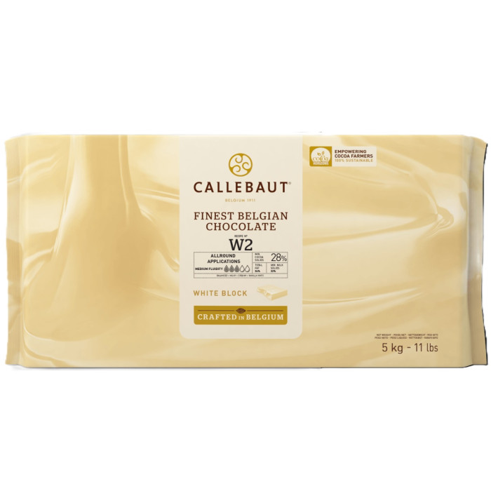 Callebaut Chocolate Block White (W2) 5kg
