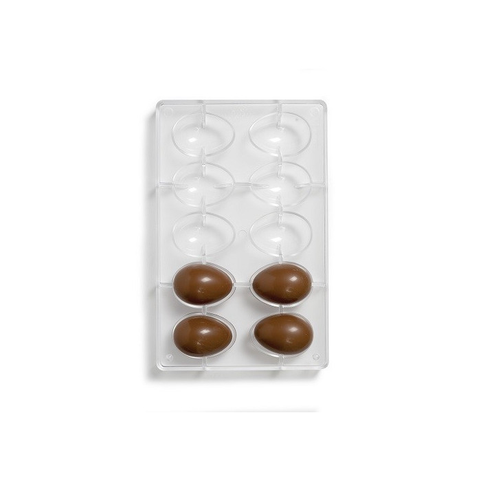 Bonbon mould Eggs (10x) 60x42 mm