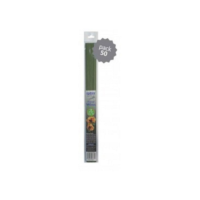 PME Flower wire green - 30 gauge (50 pieces)