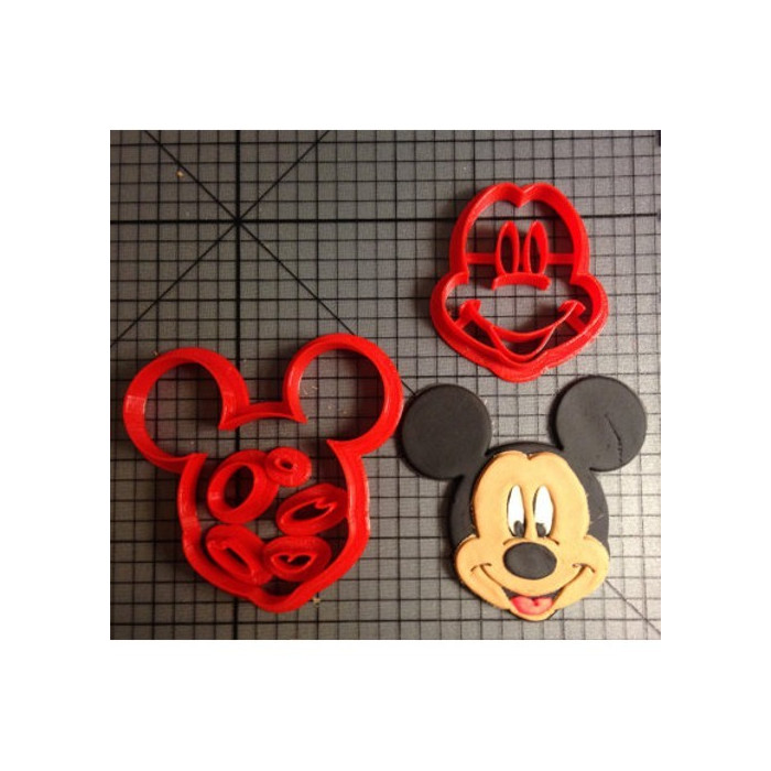 Biscuit cutter Mickey Mouse BIG Ø140mm 6 pieces