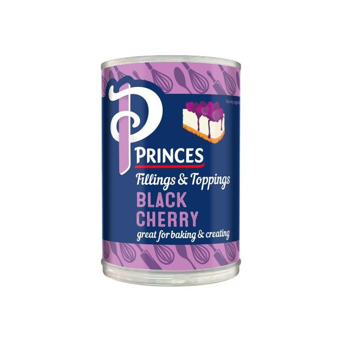Princes Cake Filling & Topping Black Cherry 410gr.