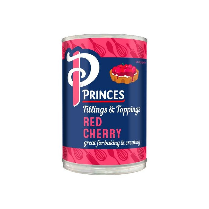 Princes Cake Filling & Topping Red Cherry 410gr.