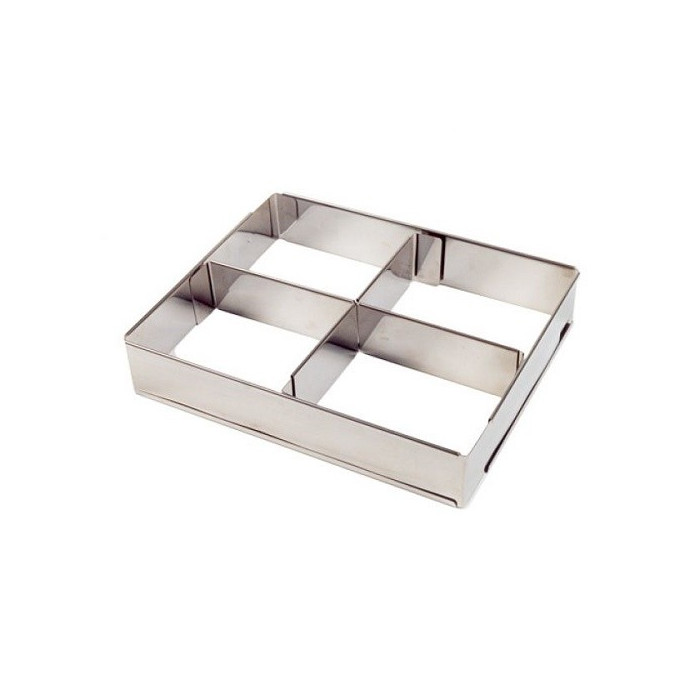 Tray frame Rectangle adjustable with divider 46x32x4.7cm