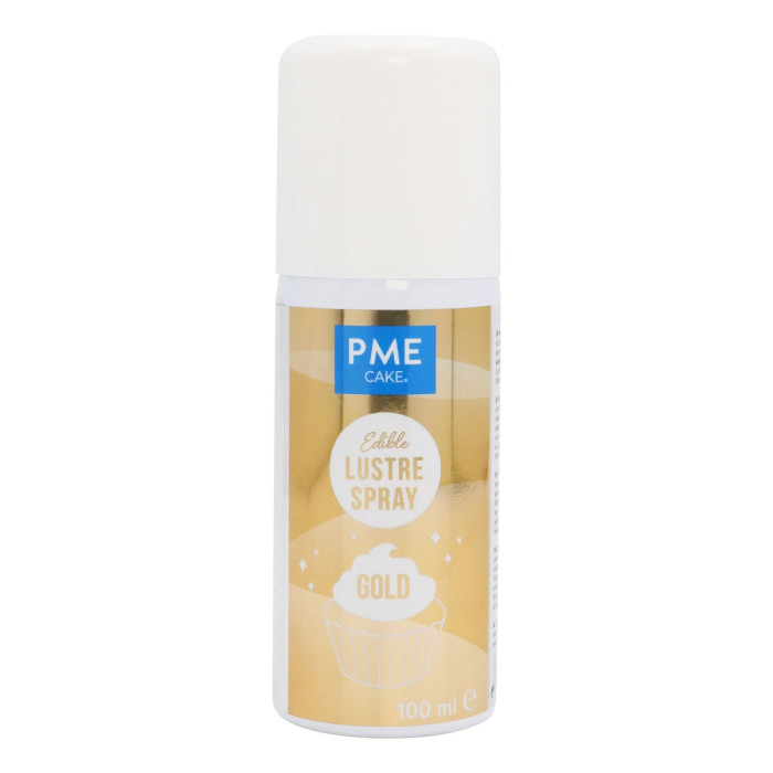 Colour spray PME Lustre Spray Gold 100ml