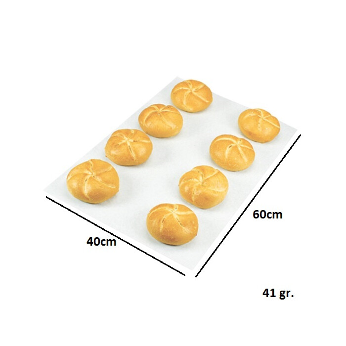 Baking paper 60x40cm SUPER double siliconed 500 sheets