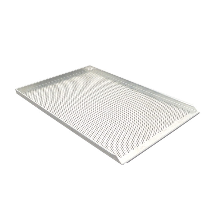 Baking Tray Aluminium Perforated 60x40cm (3 edges 90°)