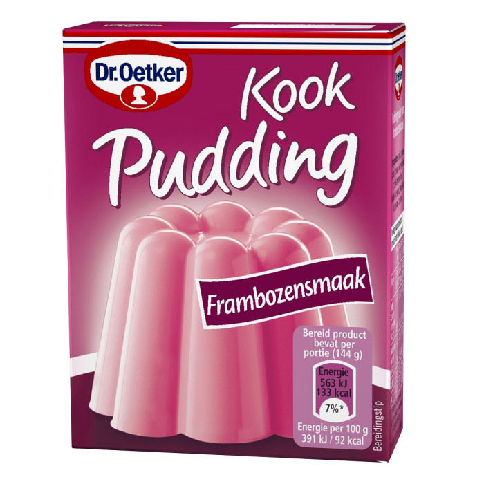 Dr Oetker Cooking pudding Raspberry 75g